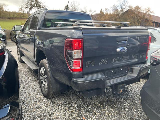 Ford Ranger Wildtrak e-4WD 2.0 EcoBlue 4WD Doppelkabine, AHK, Standheizung, Leder, Navi 