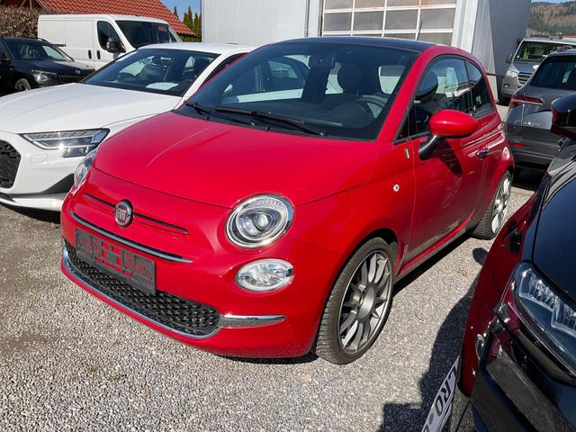 Fiat 500 - Red 1.0 Hybrid Limited Red, Pano, Tempomat, Klima, AppConnect, 17-Zoll