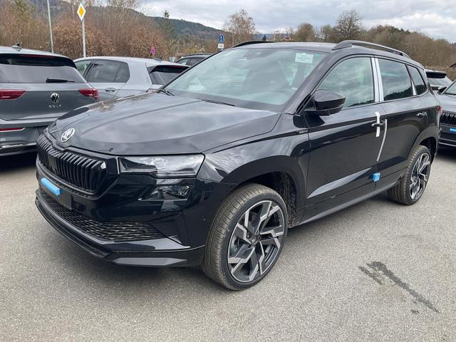 Skoda Karoq - Sportline 1.5 TSI DSG Sportline, Pano, AHK, Navi, Matrix, AreaView, Side, FS-beheizbar, Winter, 19-Zoll