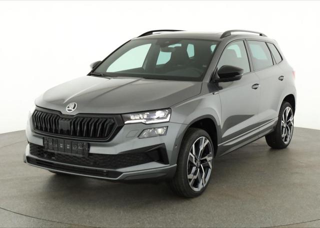 Skoda Karoq - Sportline 1.5 TSI DSG Sportline, Pano, AHK, Navi, CANTON, Matrix, AreaView, Side, FS-beheizbar, 19-Zoll