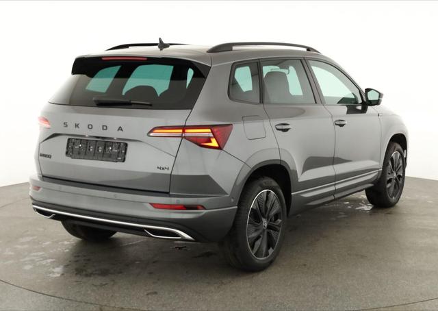 Skoda Karoq Sportline 4x4 2.0 TDI DSG Sportline, Pano, AHK, Navi, Matrix, AreaView, Side, Kamera, el. Klappe, FS-beheizbar, Winter 