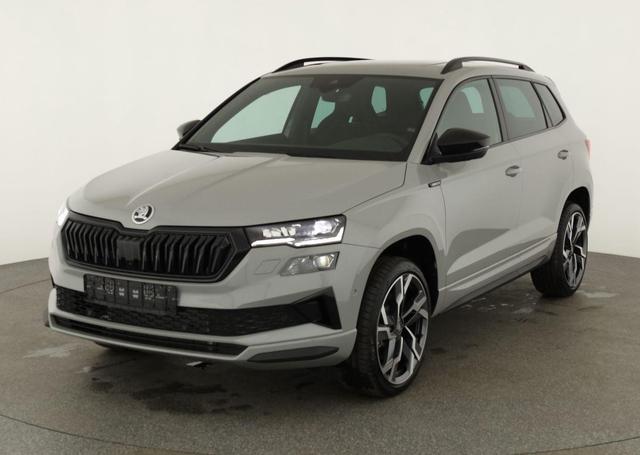Skoda Karoq - Sportline 1.5 TSI DSG Sportline, Pano, AHK, Navi, CANTON, Matrix, AreaView, Side, FS-beheizbar, 19-Zoll