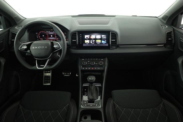 Skoda Karoq Sportline 1.5 TSI DSG Sportline, Pano, AHK, Navi, CANTON, Matrix, AreaView, Side, FS-beheizbar 