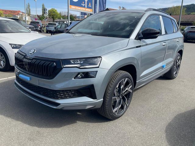 Skoda Karoq - Sportline 4x4 2.0 TSI DSG Sportline, AHK, Navi, Matrix, Side, Winter, 5 J.-Garantie