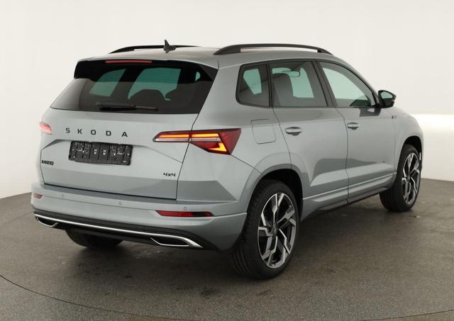 Skoda Karoq Sportline 4x4 2.0 TSI DSG Sportline, Pano, AHK, Navi, Matrix, Side, Winter, 5 J.-Garantie 