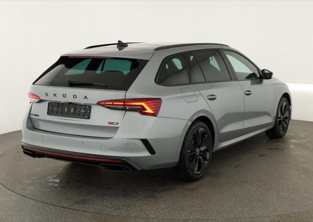 Skoda Octavia Combi 2.0 TSI 195 kW RS DSG, Pano, Standheizung, AHK, Navi, Matrix, Canton, Side, Winter, 5 J.-Garantie 