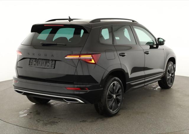 Skoda Karoq Sportline 1.5 TSI DSG Sportline, Pano, AHK, Navi, CANTON, Matrix, AreaView, Side, FS-beheizbar 
