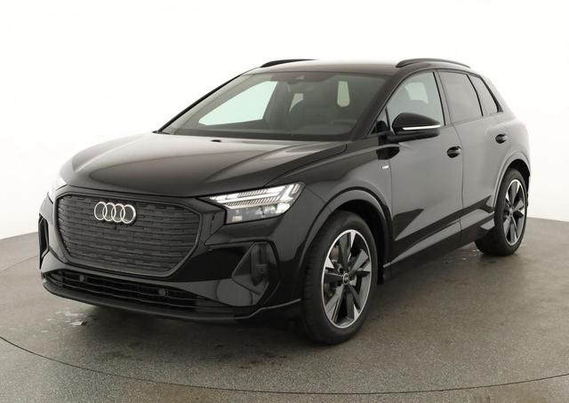 Audi Q4 e-tron - 45 basis quattro S-LINE quattro, AHK, Navi, Matrix, Side, Kamera, el. Klappe, Winter. 20-Zoll