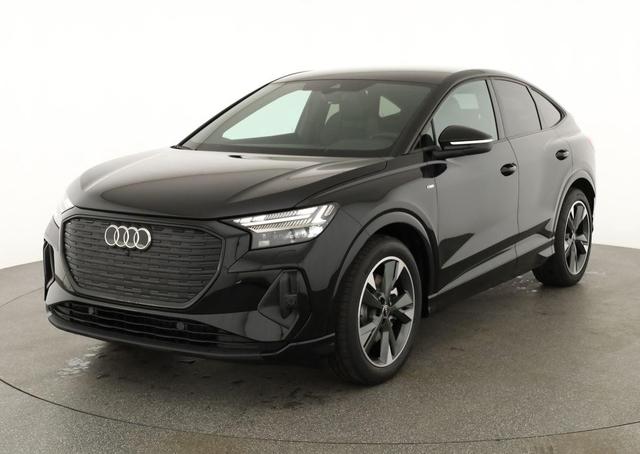 Audi Q4 Sportback e-tron - 45 quattro basis S-LINE quattro, AHK, Navi, Matrix, Komfort, Side, Kamera, el. Klappe, Winter, 20-Zoll