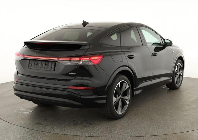 Audi Q4 Sportback e-tron 45 quattro basis S-LINE quattro, AHK, Navi, Matrix, Komfort, Side, Kamera, el. Klappe, Winter, 20-Zoll 