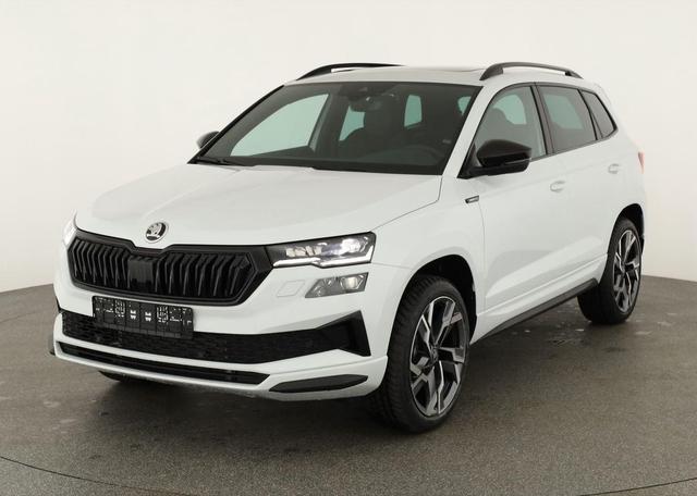 Skoda Karoq - Sportline 4x4 2.0 TSI DSG Sportline, Pano, AHK, Navi, Matrix, Side, Winter, 5 J.-Garantie