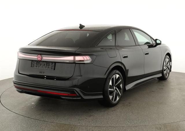 Volkswagen ID.7 Limousine Pro 210 kW Black, AHK, HuD, IQ.Light, IQ.Drive, AreaView, Side, Winter, 19-Zoll 