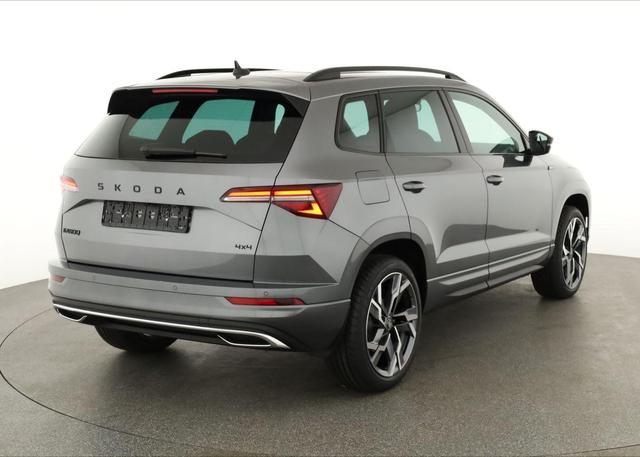 Skoda Karoq Sportline 4x4 2.0 TSI DSG Sportline, Pano, AHK, Navi, Matrix, Side, Winter, 5 J.-Garantie 