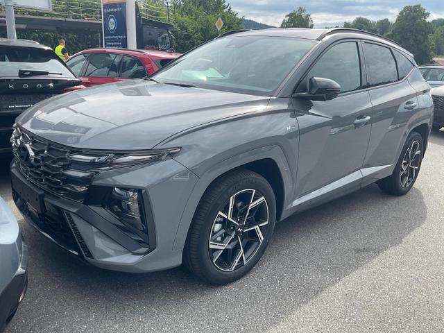 Hyundai TUCSON - 1.6 T-GDI DCT 4WD N-LINE, AHK, el. Klappe, Teilleder, Navi, Kamera, ACC