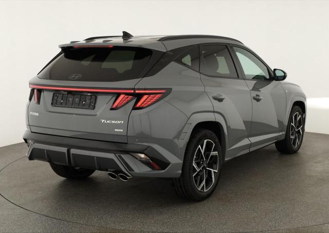 Hyundai TUCSON 1.6 T-GDI DCT 4WD N-LINE, el. Klappe, Teilleder, Navi, Kamera, ACC 
