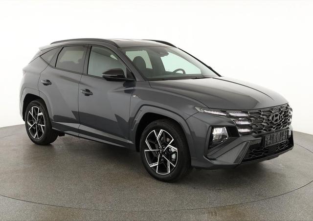 Hyundai TUCSON 1.6 T-GDI DCT 4WD N-LINE, AHK, el. Klappe, Teilleder, Navi, Kamera, ACC 