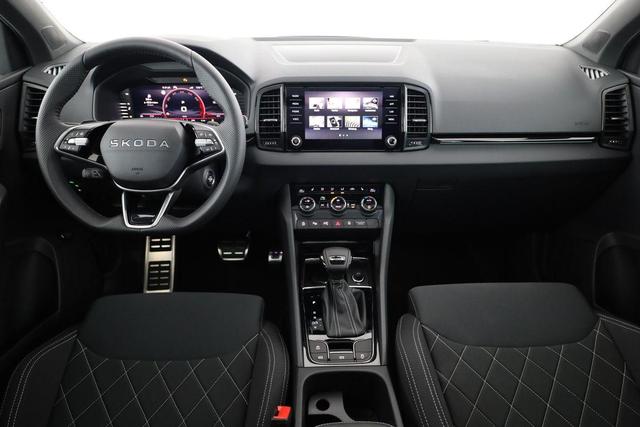 Skoda Karoq Sportline 1.5 TSI DSG Sportline, Pano, AHK, Navi, CANTON, Matrix, AreaView, Side, Kamera, el. Klappe, FS-beheizbar, 5 J.-Garantie 