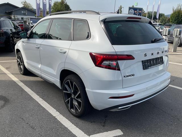 Skoda Karoq Sportline 1.5 TSI DSG Sportline, AHK, Navi, el. Klappe, ACC, Kamera, 19-Zoll 