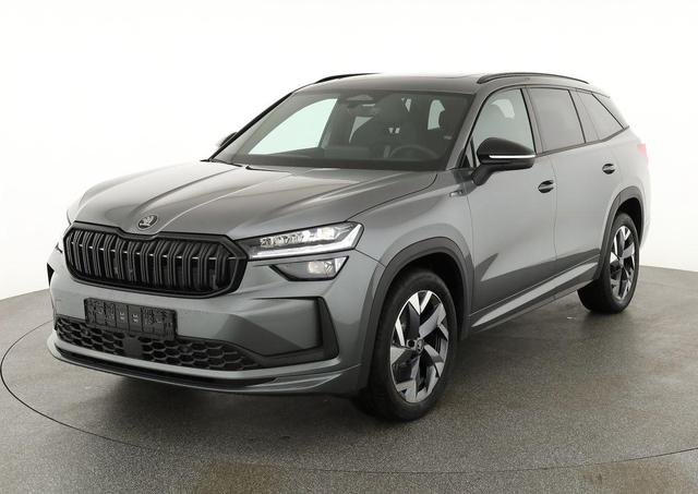 Skoda Kodiaq - 2.0 TDI 142 kW 4x4 Sportline DSG Sportline, Pano, AHK, Navi, Matrix, Side, Kamera, Winter, 19-Zoll, 4 J.-Garantie