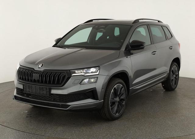 Skoda Karoq - Sportline 1.5 TSI DSG Sportline, Pano, AHK, Navi, CANTON, Matrix, AreaView, Side, el. Klappe, FS-beheizbar, 5 J.-Garantie