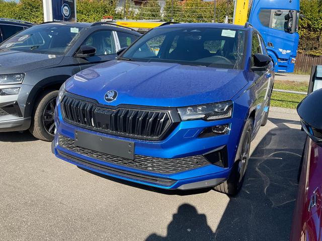 Skoda Karoq - Sportline 1.5 TSI DSG Sportline, AHK, Navi, CANTON, Matrix, AreaView, Side, Kamera, el. Klappe, FS-beheizbar, 5 J.-Garantie