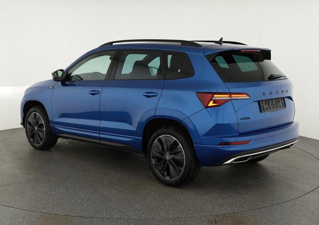 Skoda Karoq Sportline 1.5 TSI DSG Sportline, Pano, AHK, Navi, CANTON, Matrix, AreaView, Side, el. Klappe, FS-beheizbar, 5 J.-Garantie 