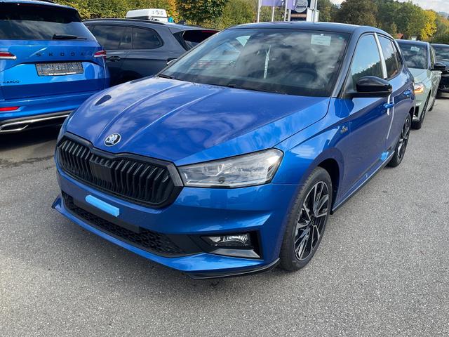 Skoda Fabia - Monte Carlo 1.5 TSI DSG Carlo, Ladeboden, LED, Kamera, App-Connect, 17-Zoll