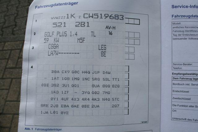 Volkswagen Golf Plus Style | 57 TKm Sitz H.|Scheckfeft| 
