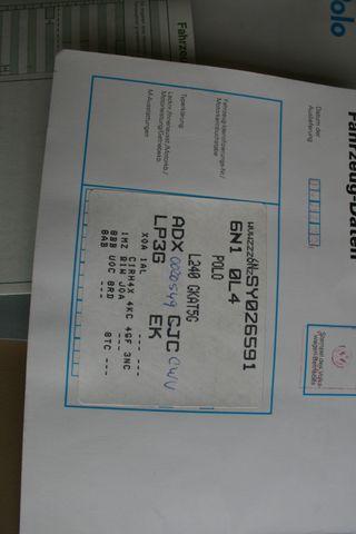 Volkswagen Polo 1,3 6N Oldtimer,H-Kenzeichen,Classic Data 