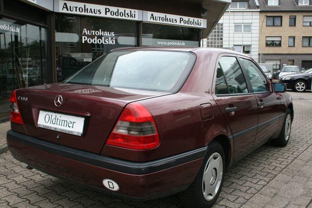Mercedes-Benz C-Klasse C 180|Oldtimer|Klima|Schiebedach|Autom.|1. Hd 