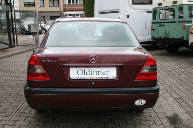 Mercedes-Benz C-Klasse C 180|Oldtimer|Klima|Schiebedach|Autom.|1. Hd 