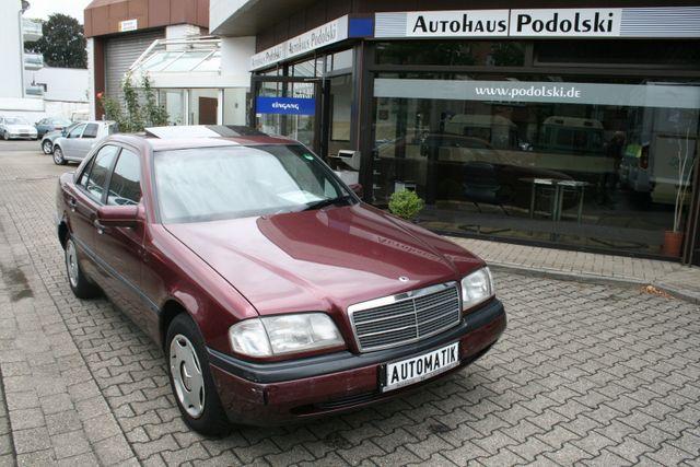 Mercedes-Benz C-Klasse C 180|Oldtimer|Klima|Schiebedach|Autom.|1. Hd 