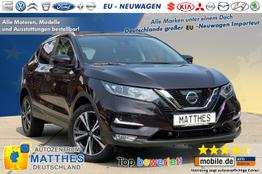 Nissan Qashqai - Tekna :18" Alu LED NAVI ParkAssist Mit neuen EVAPO Motor!!!