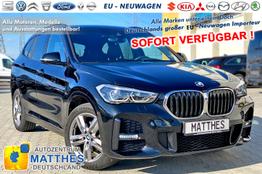 BMW X1 - M-Sport: SOFORT Panorama NAVI LED Winterpaket Parkhilfe 18" Alu