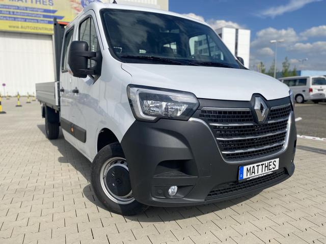 Vorlauffahrzeug Renault Master - Aktion! SOFORT! Pritsche Doppelkabine L3H1 P3 :AHK  Sitzheizung 