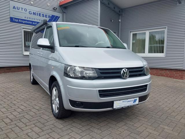 Volkswagen T5 Campingumbau - AHK/SHZ/KAM/GJR/NAVI/KLIMA