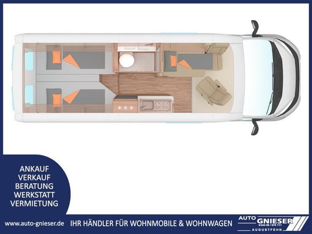 Weinsberg CaraBus - 630 ME Edition Fire 140PS Fiat AUT/NAV/KAM