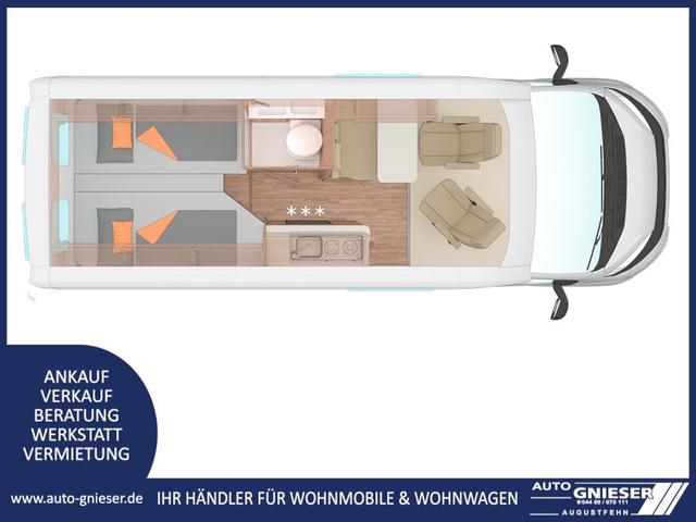 Weinsberg CaraBus 600 ME Edition Fire 2026 AUT/KAM/LITHIUM 