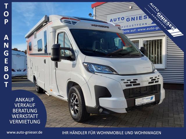 Weinsberg CaraCompact 600 MEG Pepper - 140 PS Fiat EXKLUSIV/DUO/RAHMENFENSTER