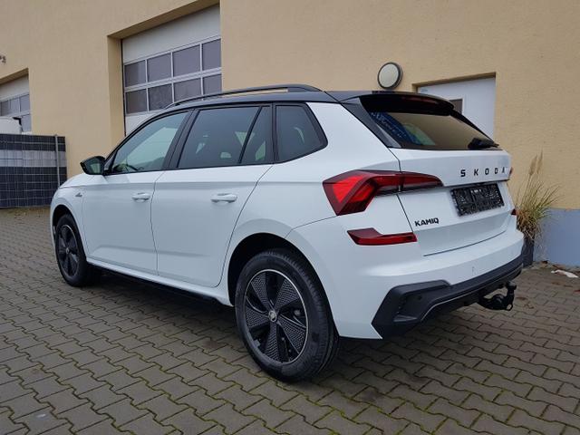 Skoda / Kamiq / Weiß / Monte Carlo AHK / / , Beispielbilder, ggf. teilweise mit Sonderausstattung