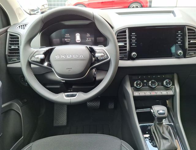 Skoda / Karoq / Schwarz / 130 Jahre + AHK / / , Beispielbilder, ggf. teilweise mit Sonderausstattung