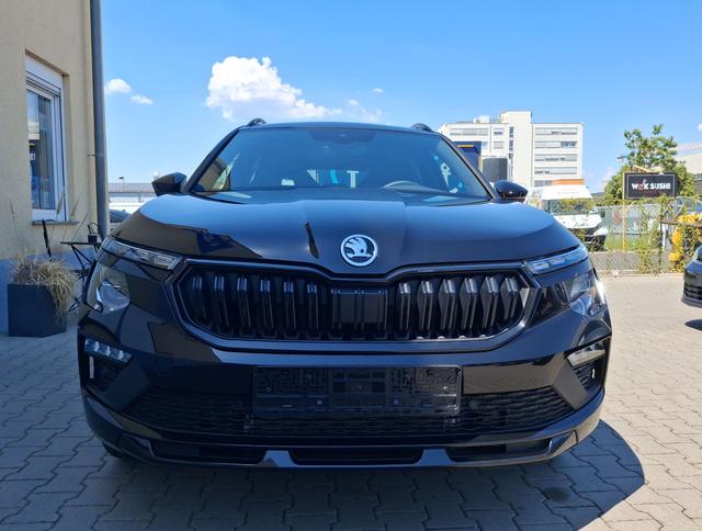 Skoda / Kamiq / Schwarz / Monte Carlo AHK / / , Beispielbilder, ggf. teilweise mit Sonderausstattung