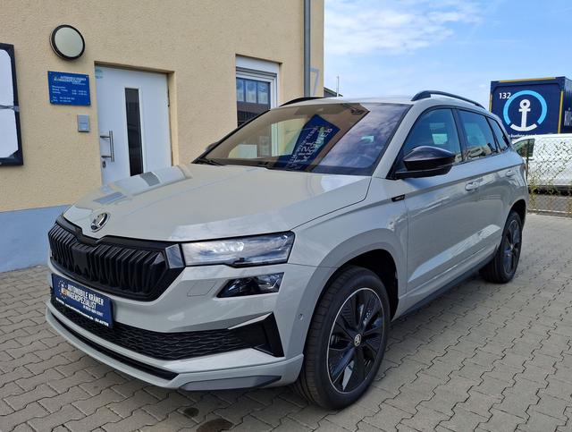 Skoda Karoq - Sportline 5J. Garantie AHK Sound Amundsen Matrix 360° ParkAssist