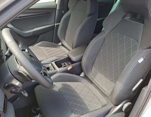 Skoda / Karoq / Grau / Sportline +AHK / / , Beispielbilder, ggf. teilweise mit Sonderausstattung