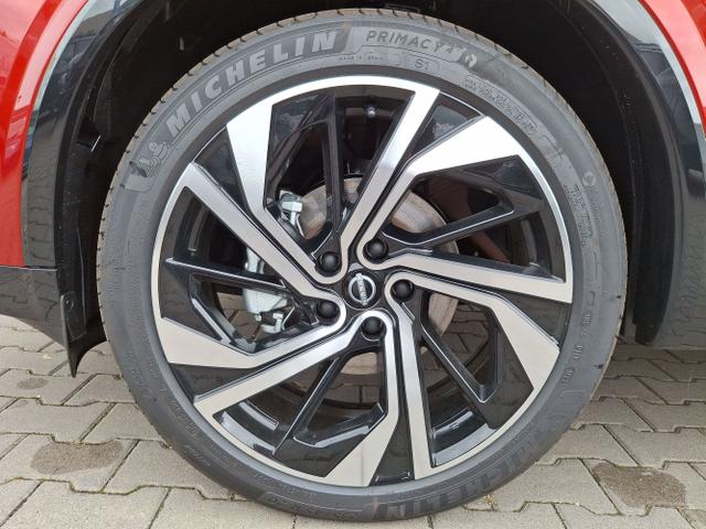 Nissan / Qashqai / Rot / Tekna+ / / , Bild dient zur Illustration und zeigt aufpreispflichtige Sonderausstattung. "Die Herstellergarantie beginnt bei EU-Fahrzeugen bereits bei Auslieferung vom ausl&auml;ndischen Lieferanten und kann um mehr als 14 Tage verk&uuml;rzt sein.