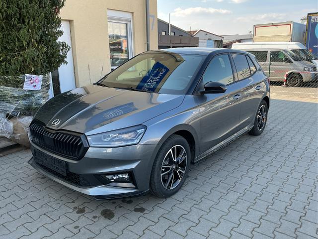 Skoda Fabia - Monte Carlo 5J. Garantie Beheizbare WS Dppelter Kofferraumboden Klimaauto 16 Zoll LM Bi-LED Kamera Kessy