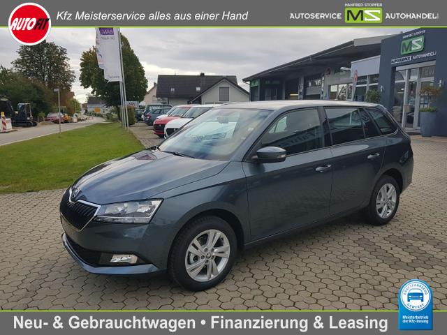 Skoda Fabia Combi - Ambition 1.0 TSI 70kW -KLIMAANLAGE-KAMERA-PDC-SITZHEIZUNG-ALUFELGEN-BLUETOOTH-DAB -TEMPOMAT-MULTILENKRAD- MODELL 2021 !!!