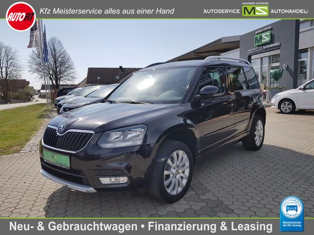 Skoda Yeti - Ambition 1.4 TSI KLIMAAUTOMATIK-ANHÄNGERKUPPLUNG ABNEHMBAR-TEMPOMAT-SITZHEIZUNG-MULTIFUNKTIONSLENKRAD-NSW-PDC