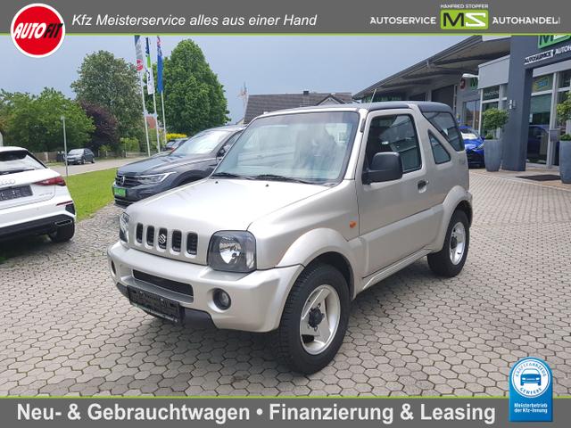 Suzuki Jimny - 1.3 Classic Jeep/Cabrio -KLIMAANLAGE-AHK-ZV-SERVO-ELEKTRISCHE FENSTERHEBER-NEBELSCHEINWERFER-ABNEHMBARES DACH