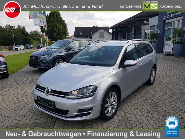 Volkswagen Golf Variant - Highline BMT 2.0 TDI 110 kW EURO6-KLIMAAUTOMATIK-PDC VORNE HINTEN-BI XENON-ALU 17
